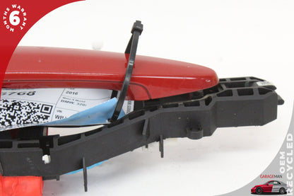 2012-2018 BMW 320i F30 Front Right Side Exterior Door Handle Red 7321640 OEM