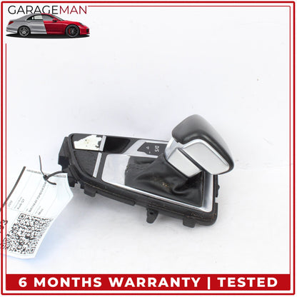 2017-2019 Audi Q7 Gear Shifter Knob Trim Cover w/ Parking Brake Switch OEM