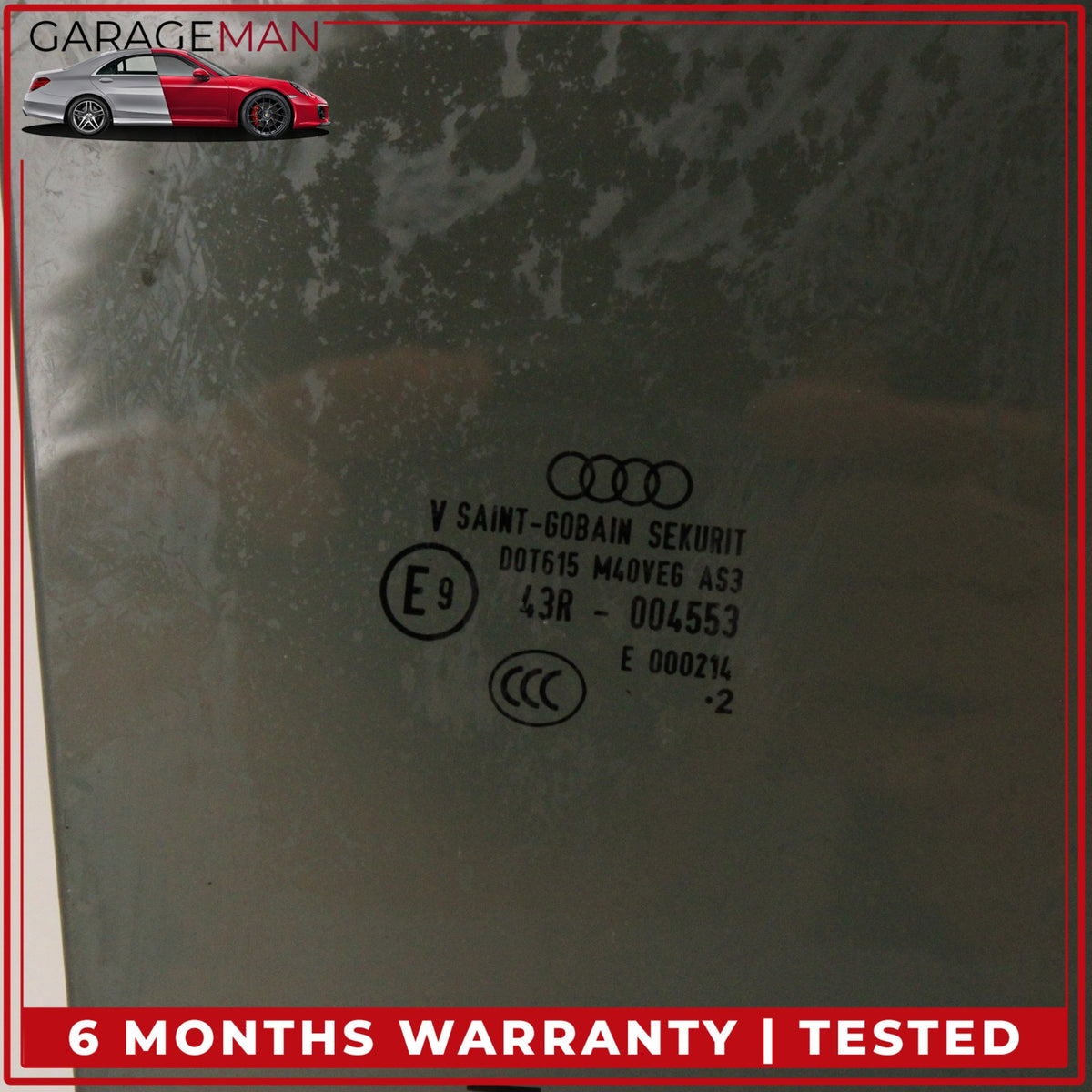 2018-2025 Audi Q5 SQ5 Rear Right Passenger Side Door Window Glass OEM