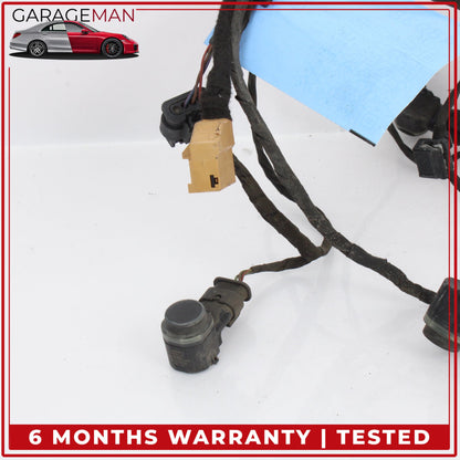 2016-2018 Audi A6 S6 Rear Bumper Parking Sensors w/ Wire Harness 4G5971085AG OEM