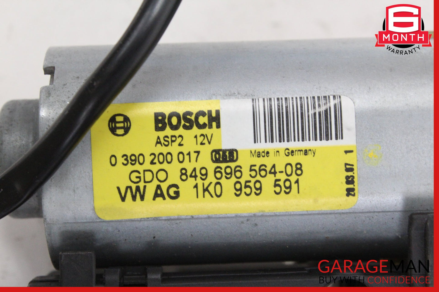 2003-2010 Porsche Cayenne S 955 957 Sunroof Moonroof Motor Unit 1K0959591 OEM