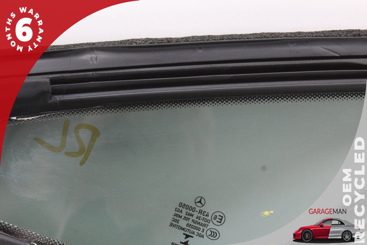 2018-2023 Mercedes W238 E450 E400 Coupe Rear Left Side Quarter Window Glass OEM