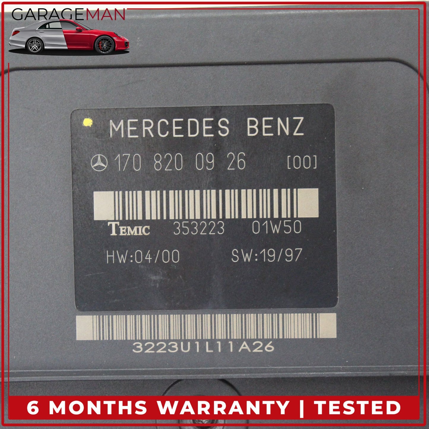 1997-2004 Mercedes R170 SLK230 SLK320 Convertible Top Roof Control Module OEM