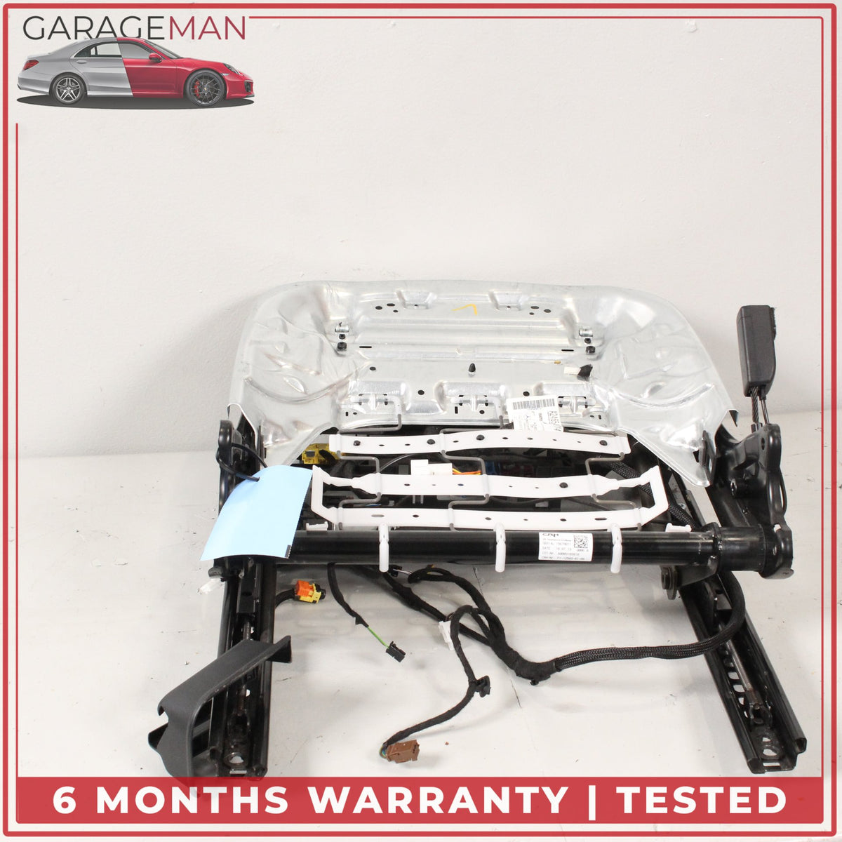 2014-2020 Mercedes X156 GLA250 Front Left Seat Track Rail Frame w/ Motors OEM
