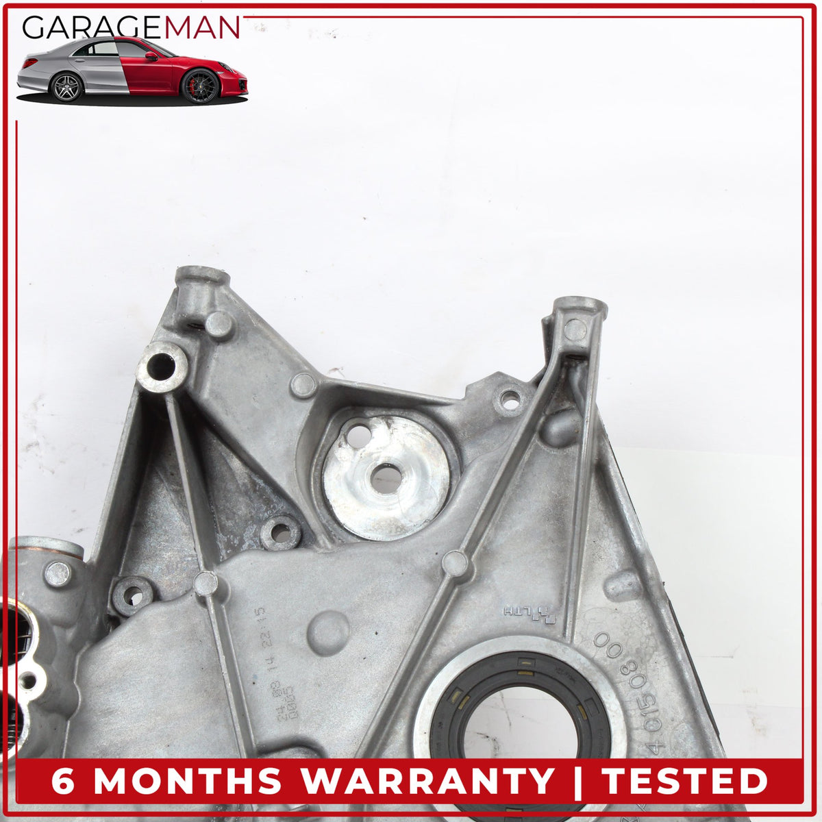 2015-2023 Mercedes W205 C300 GLC300 Metris Engine Timing Chain Cover Plate OEM