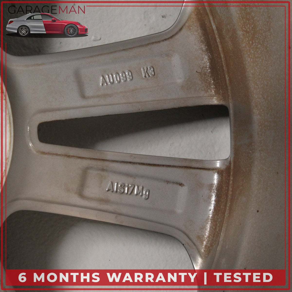 2015-2018 Audi Q3 Front or Rear Side Wheel Rim 8.5JX19H2 ET36 8U0601025AD OEM