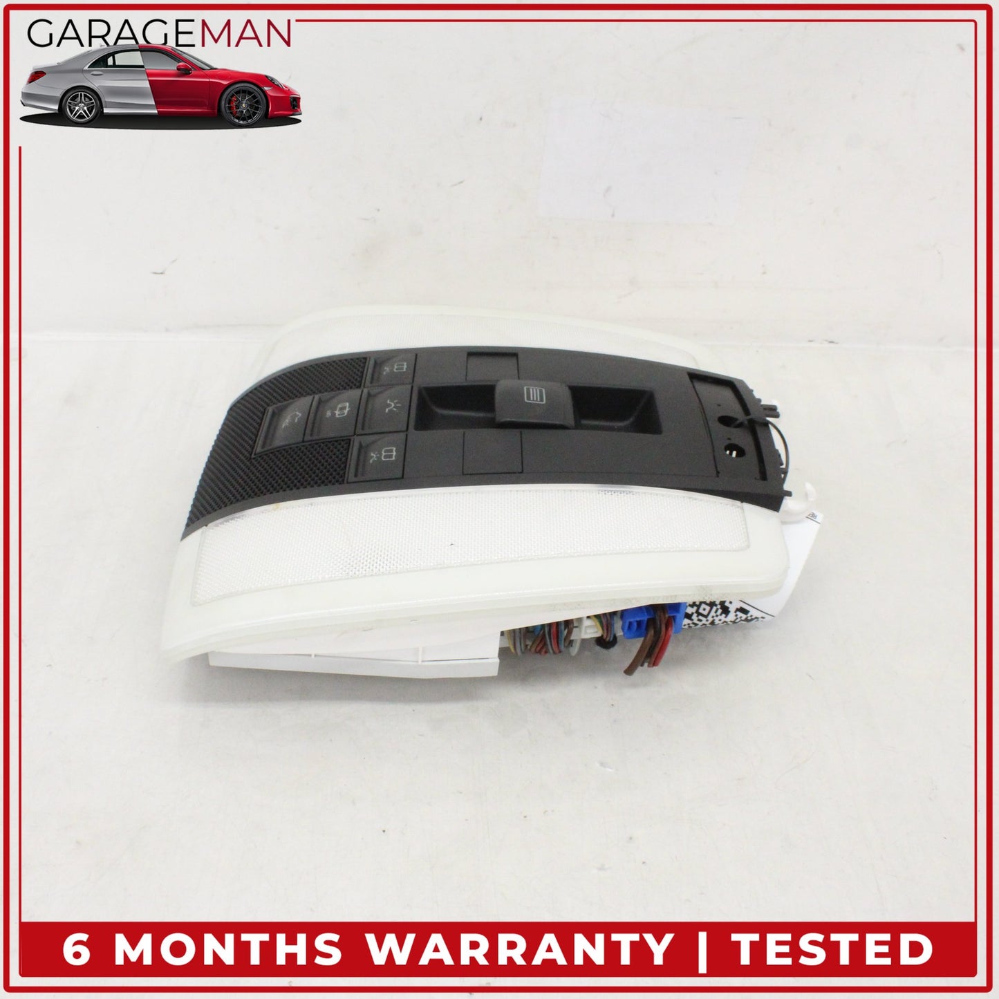 2008-2014 Mercedes W204 C300 C350 Front Overhead Dome Light Switch Console OEM