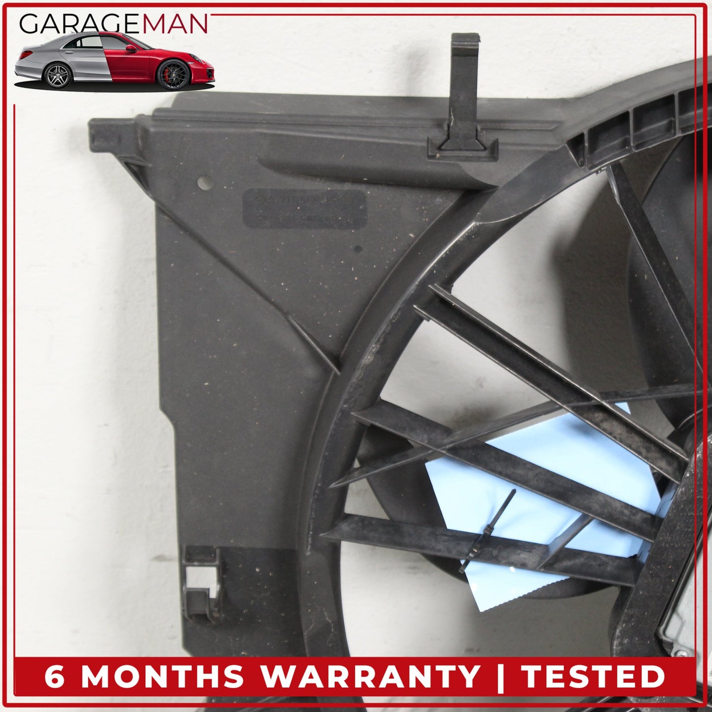 2006-2011 Mercedes-Benz CLS500 W219 Engine Radiator Fan Shroud Motor 2115001693 OEM