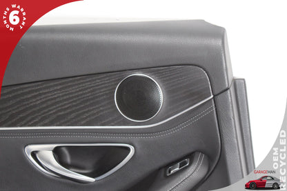 15-21 Mercedes-Benz C300 W205 Sedan Left Rear Door Interior Panel 2057304501