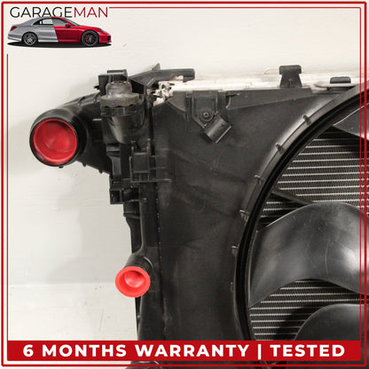 2012-2015 Mercedes W204 C250 Engine Cooling Radiator AC A/C Condenser Assy OEM