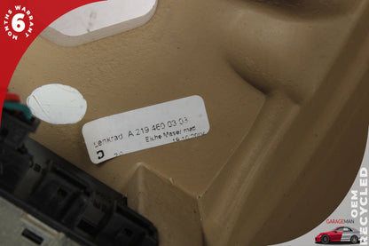 2003-2009 Mercedes W219 CLS550 Front Left Steering Wheel Wood Beige Wood OEM