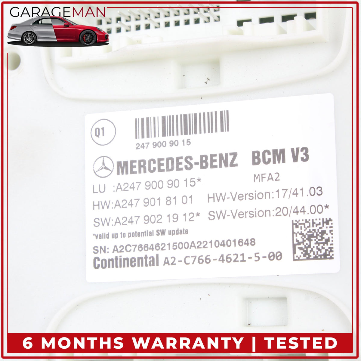 2019-2026 Mercedes W177 A220 Front Sam Signal Acquisition Module 2479009015 OEM