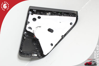 11-18 Porsche Cayenne 92A SUV Left Rear Door Trim Panel 7P5867011G