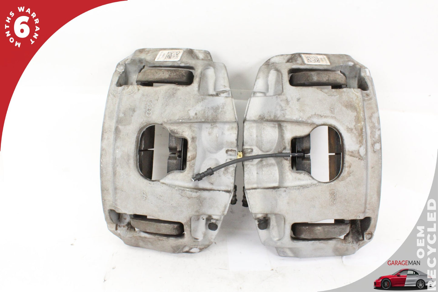2012-2017 Audi A7 A6 Front Left and Right Side Brake Caliper Set 4G05AC OEM