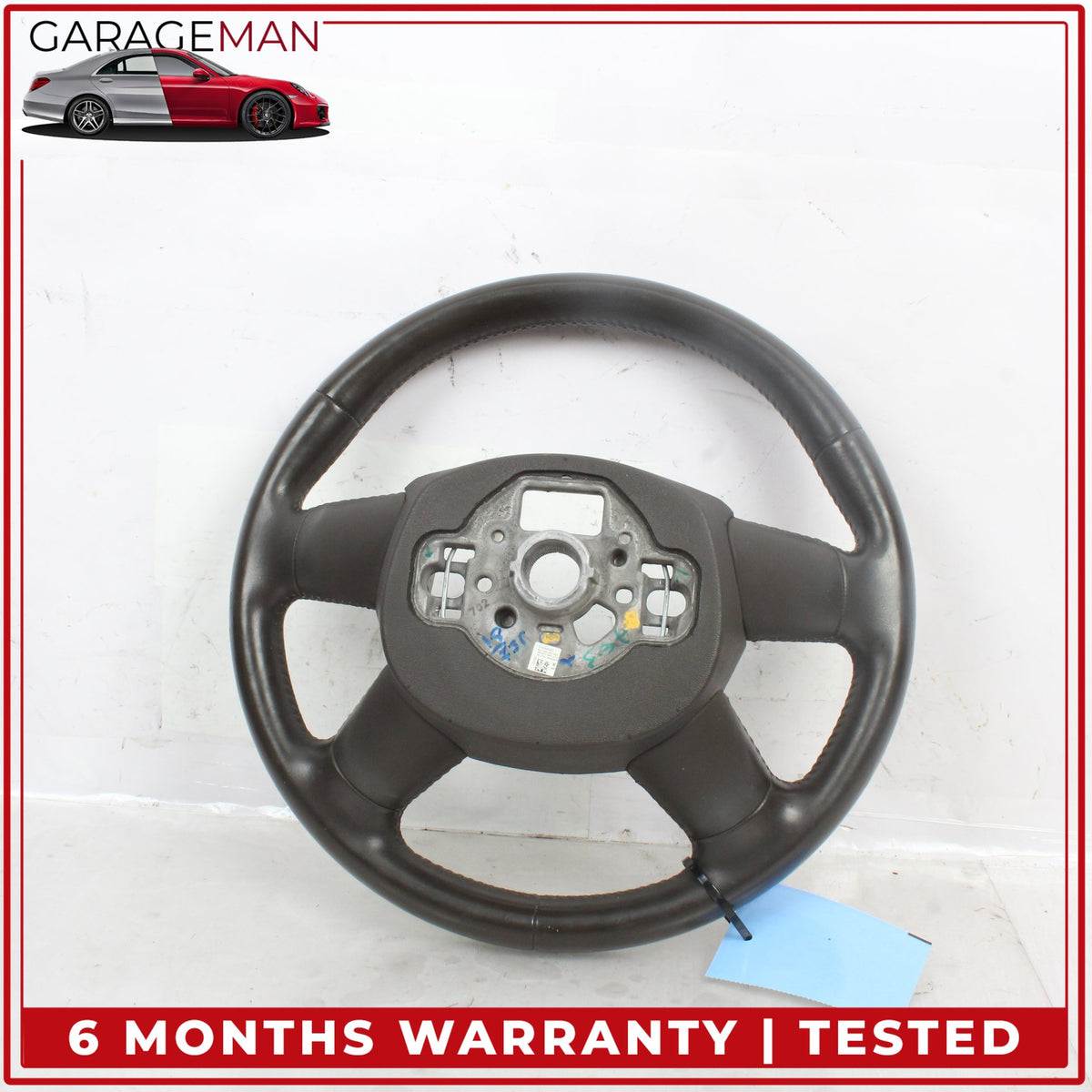 2012-2015 Audi A6 A7 Front Left Driver Side Steering Wheel Brown 4G0419091M OEM