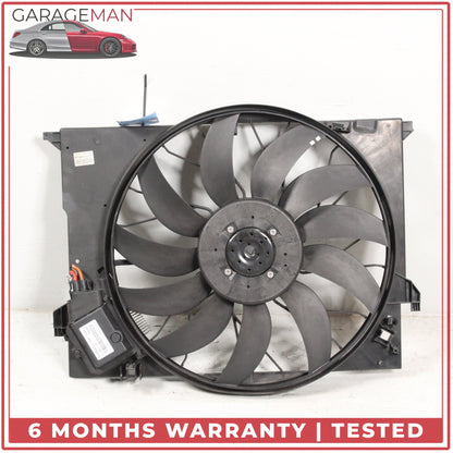 2005-2014 Mercedes W216 CL550 Engine Radiator Cooling Fan Motor Assembly OEM