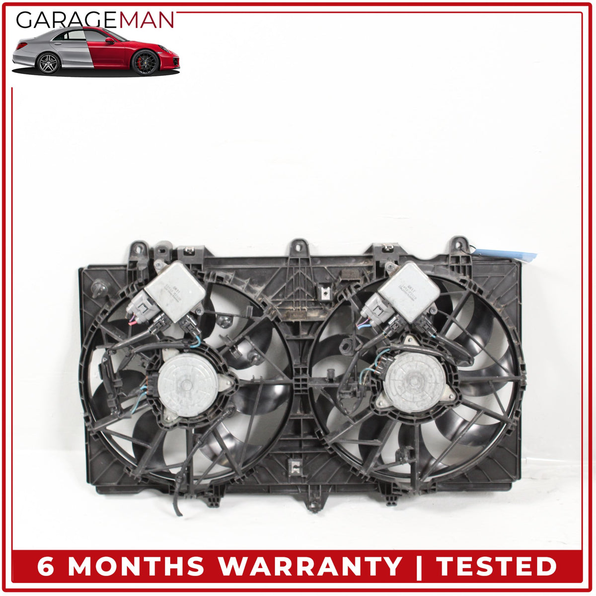 2016-2024 Infiniti Q50 Q60 Radiator Cooling Fan Motor Assembly 214814HK0B OEM