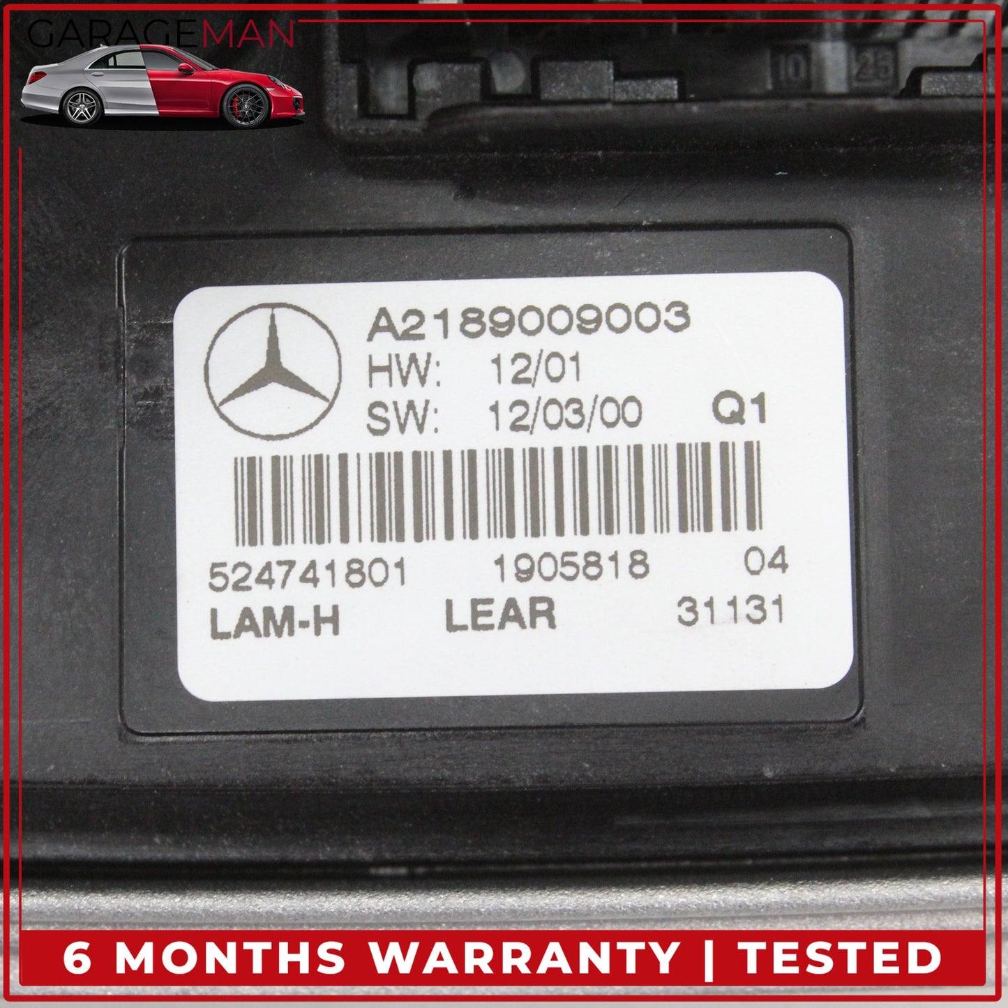 2012-2014 Mercedes-Benz CLS550 W218 Sedan LED Headlamp Ballast 2189009003 OEM