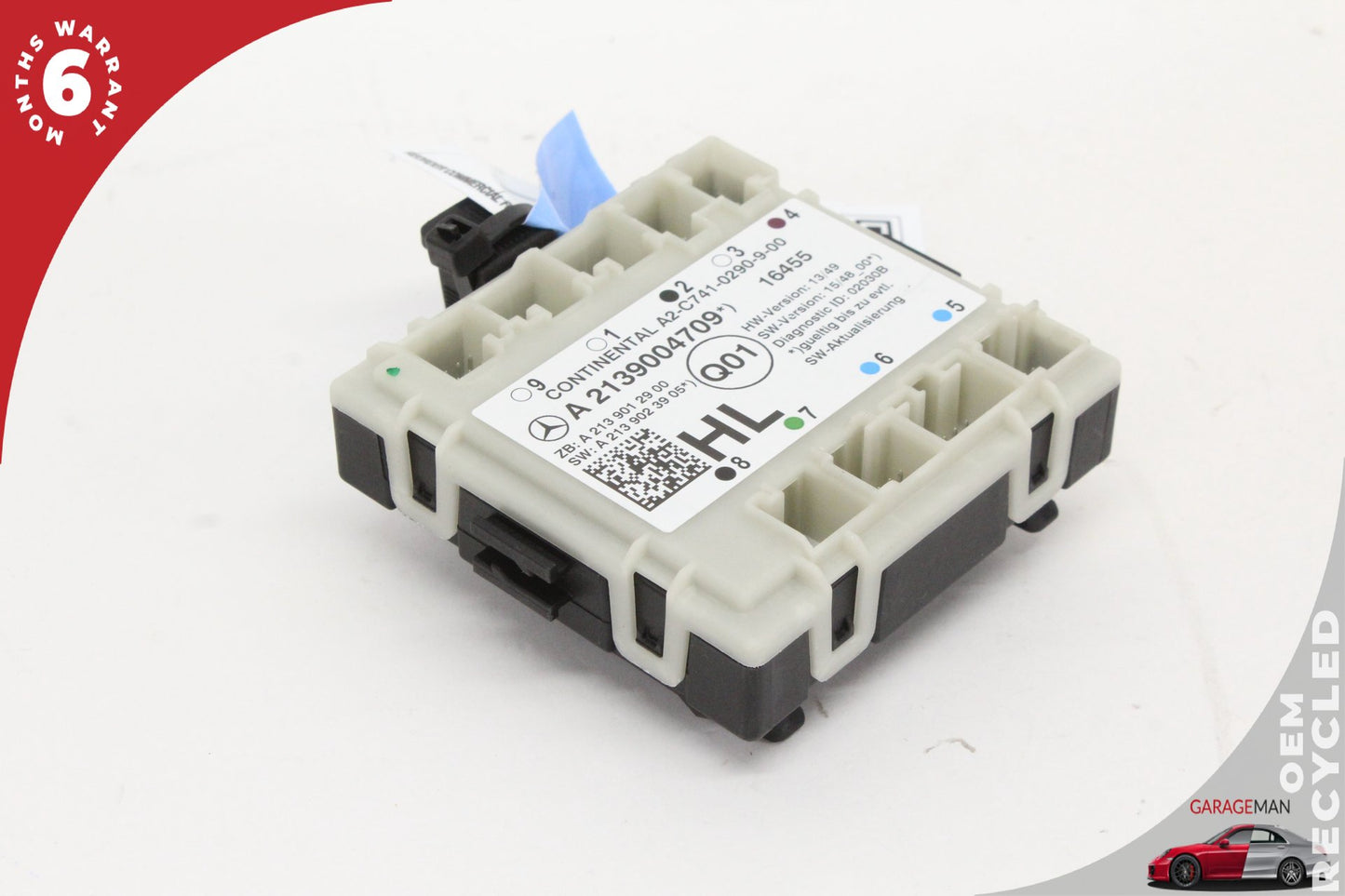 17-19 Mercedes-Benz E400 W213 Wagon Left Rear Door Control Module 2139004709 OEM