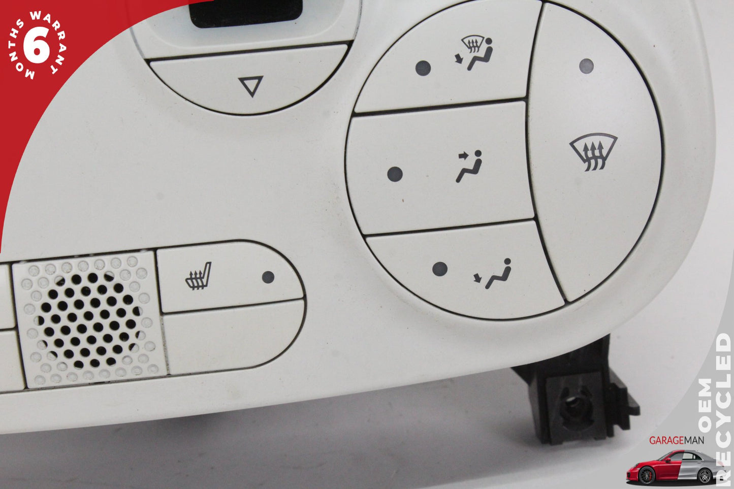 2012-2017 Fiat 500e AC Temperature Climate Control Switch Panel P1VH54LW9AF OEM