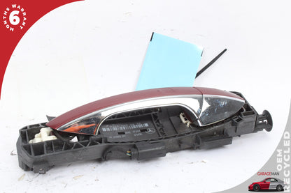 2012-2018 Mercedes W218 CLS550 Right Passenger Side Exterior Door Handle Red OEM