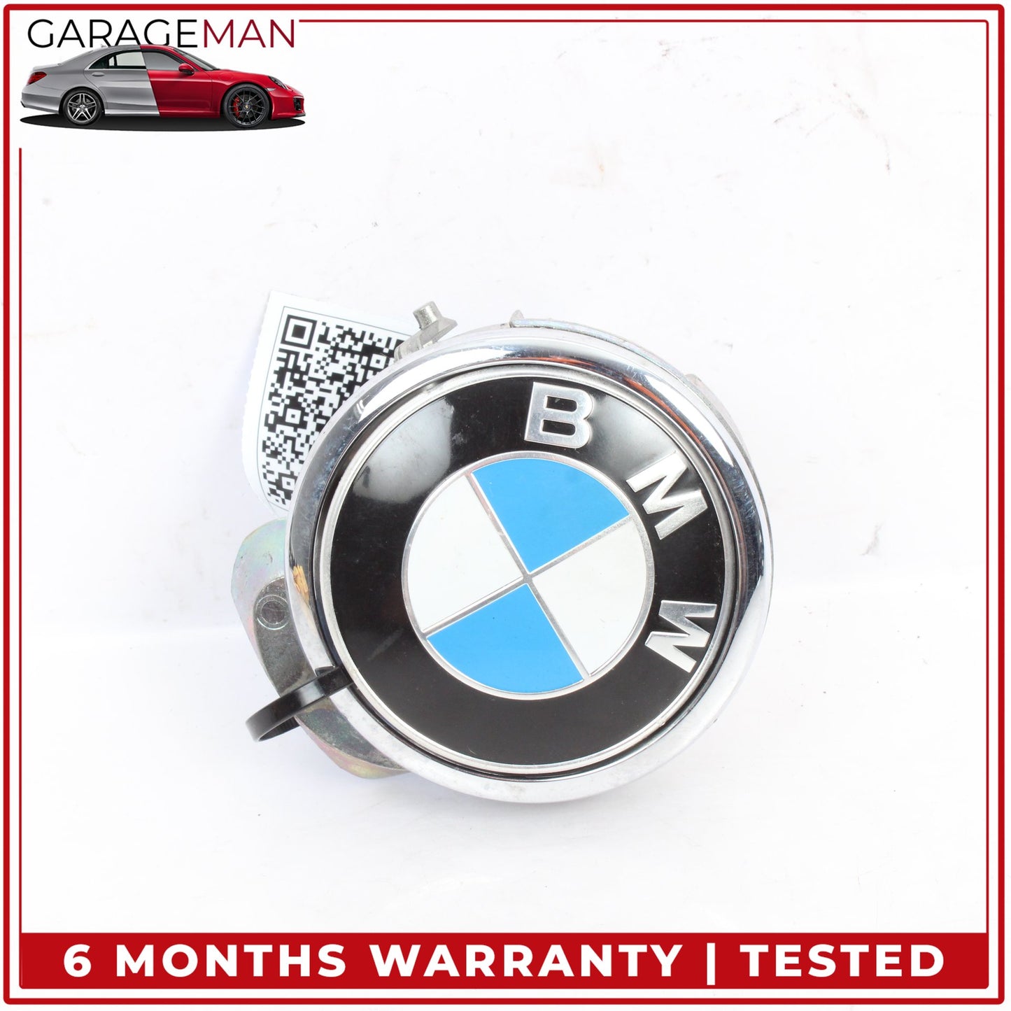 2012-2019 BMW 650i 640i F06 Rear Trunk Lid Emblem Button Ring 7234707 OEM