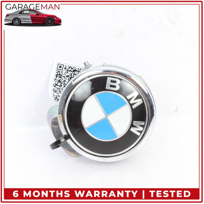2012-2019 BMW 650i 640i F06 Rear Trunk Lid Emblem Button Ring 7234707 OEM