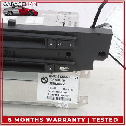 2004-2010 BMW 650i E64 Front Navigation Radio CD Head Unit CCC 9138441 OEM