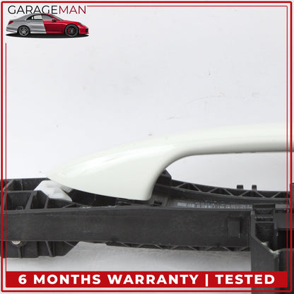 2015-2020 Mercedes X156 GLA250 Rear Left Side Exterior Door Handle White OEM