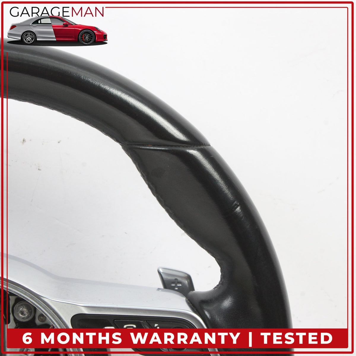 2015-2021 Porsche Cayenne 958 Macan 95B Steering Wheel w/ Paddle Shifters OEM