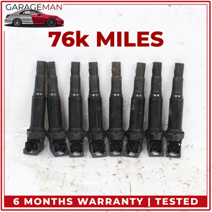 2012-2019 BMW 650i 550i 4.4L V8 N63 Engine Motor Ignition Coils Set of 8 OEM