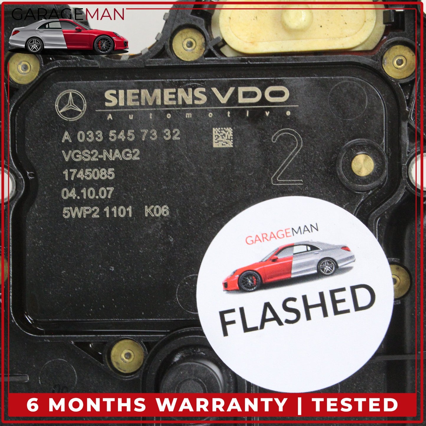 Mercedes VGS2 722.9 7G Transmission Conductor Plate TCU 0335457332 FLASHED
