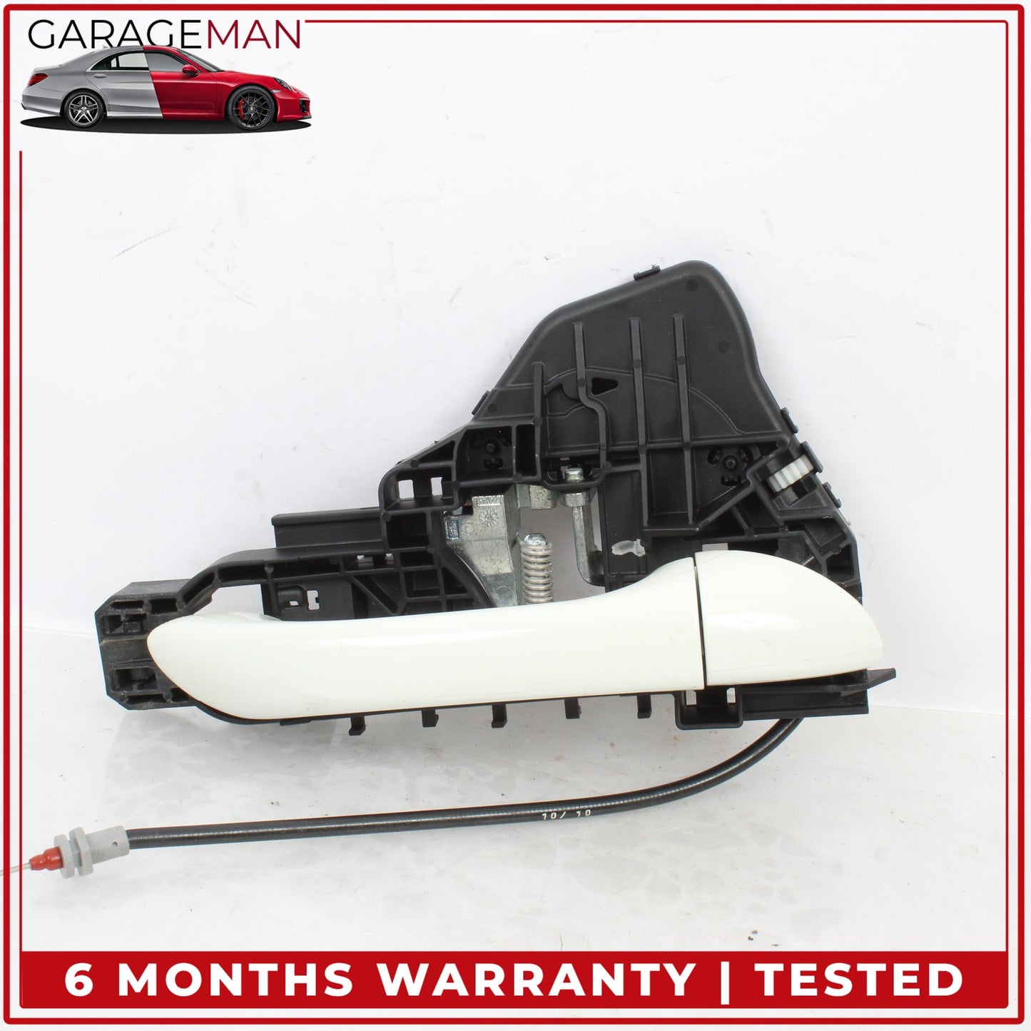 2006-2013 Mercedes W164 ML350 Front Right Exterior Door Handle Calcite White OEM