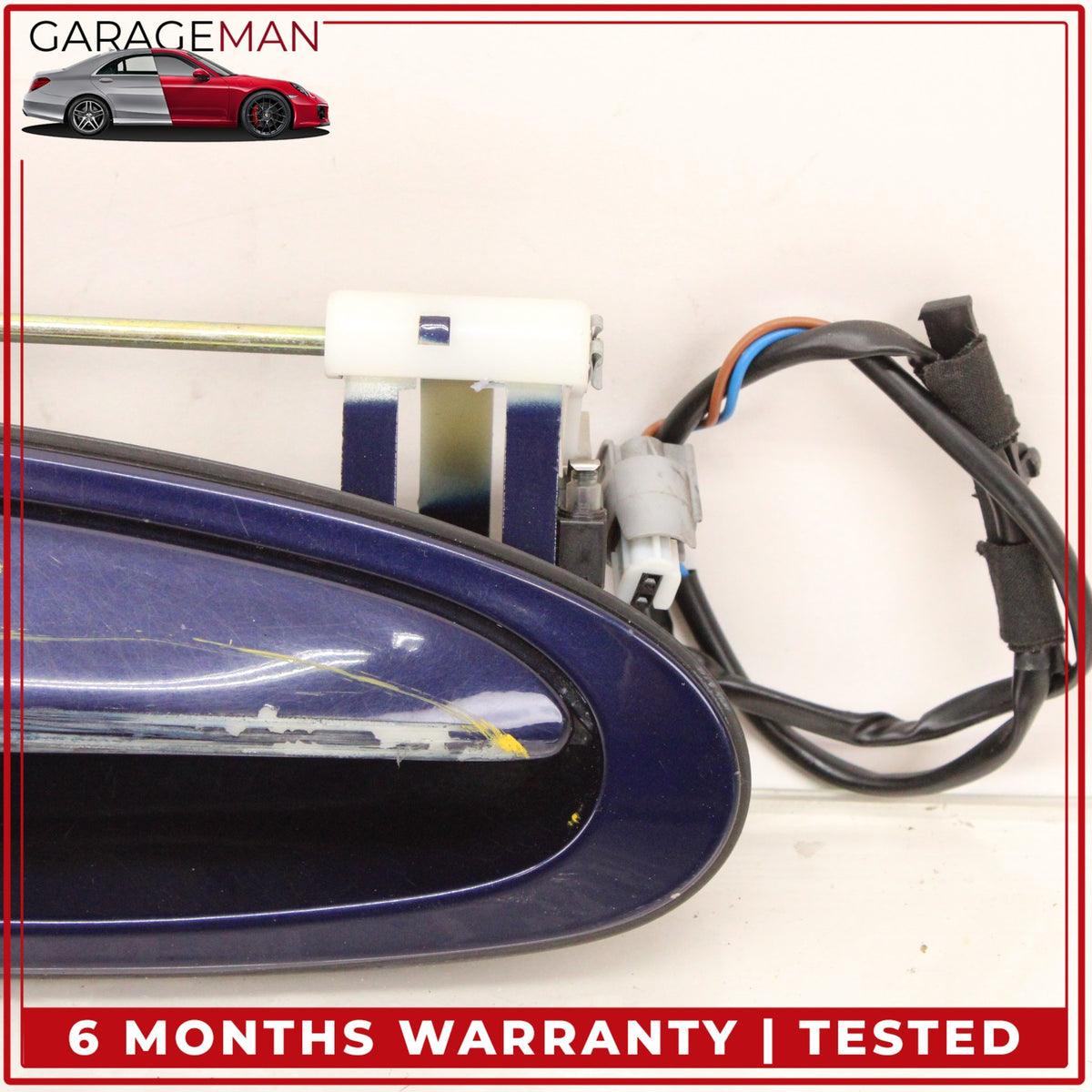 1997-2005 Porsche 911 Carrera Front Right Exterior Door Handle Blue Metallic OEM
