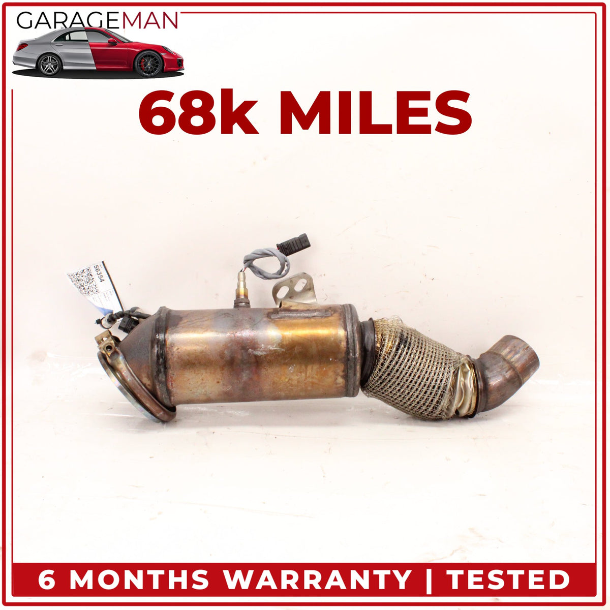 2018-2024 BMW X3 G01 SUV Exhaust Downpipe 8653701 OEM