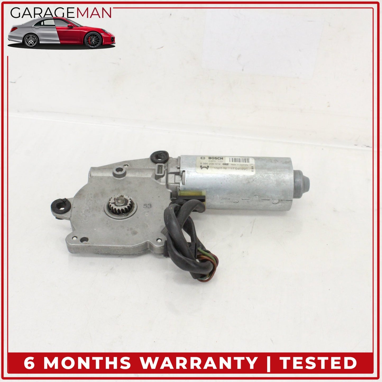 2003-2013 Mercedes W221 S550 E350 Panorama Sun Roof Motor Bosch 2118202742 OEM