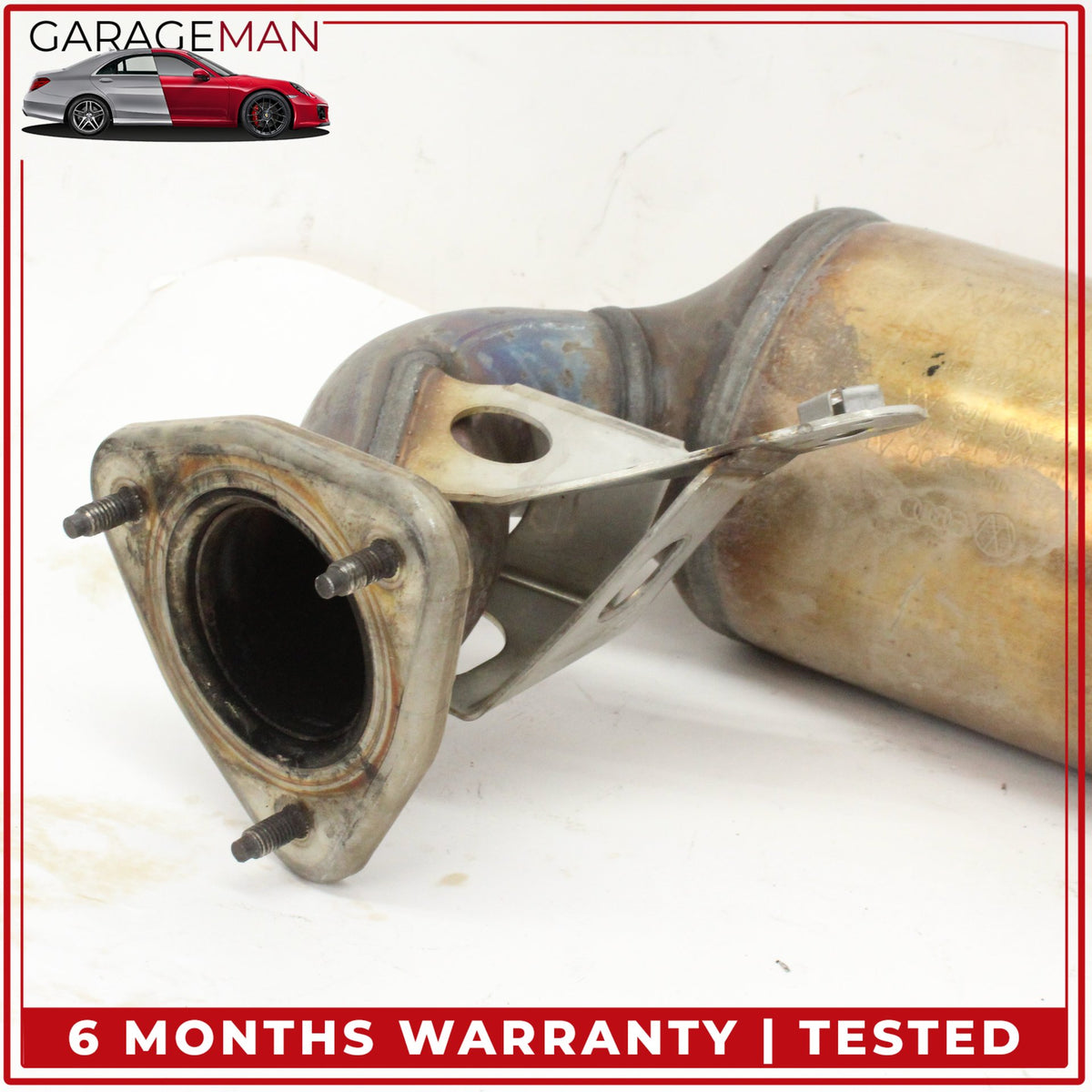 2017-2019 Audi Q7 SUV AWD 3.0L Exhaust System Downpipe Tube Pipe 4M0131703 OEM
