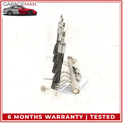 2013-2019 BMW 650i F06 Sedan Fuel Rail w/ Injectors 8649320 OEM
