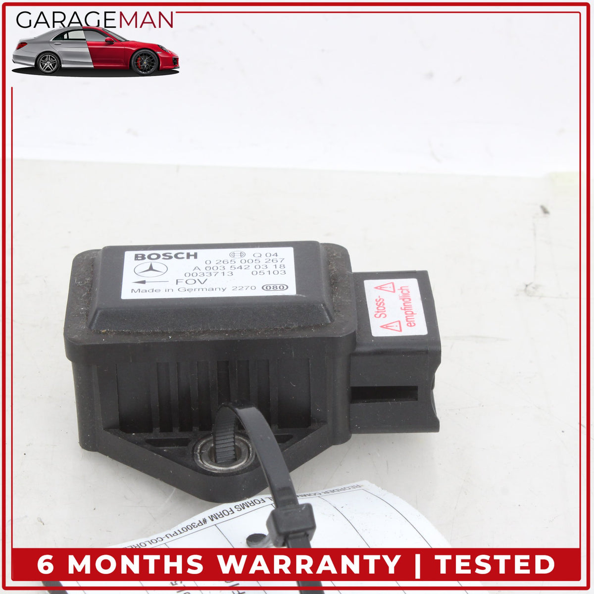 2003-2012 Mercedes R230 SL500 Acceleration Yaw Rate Speed Sensor Module OEM