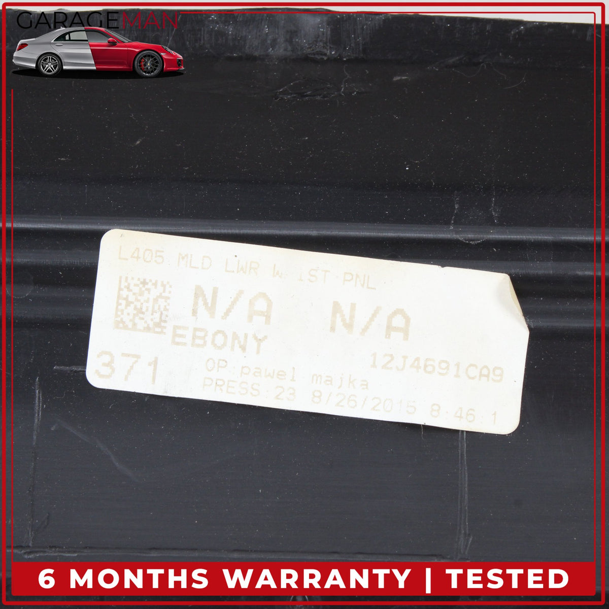 2013-2021 Land Rover Range Rover L405 Rear Trunk Scuff Plate Lock Cover OEM