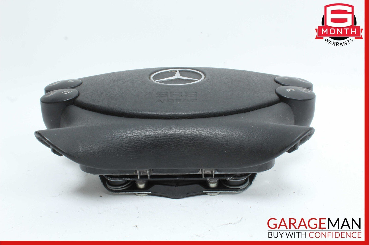 03-12 Mercedes R230 SL500 E350 CLK320 Steering Wheel Airbag Air Bag Black OEM