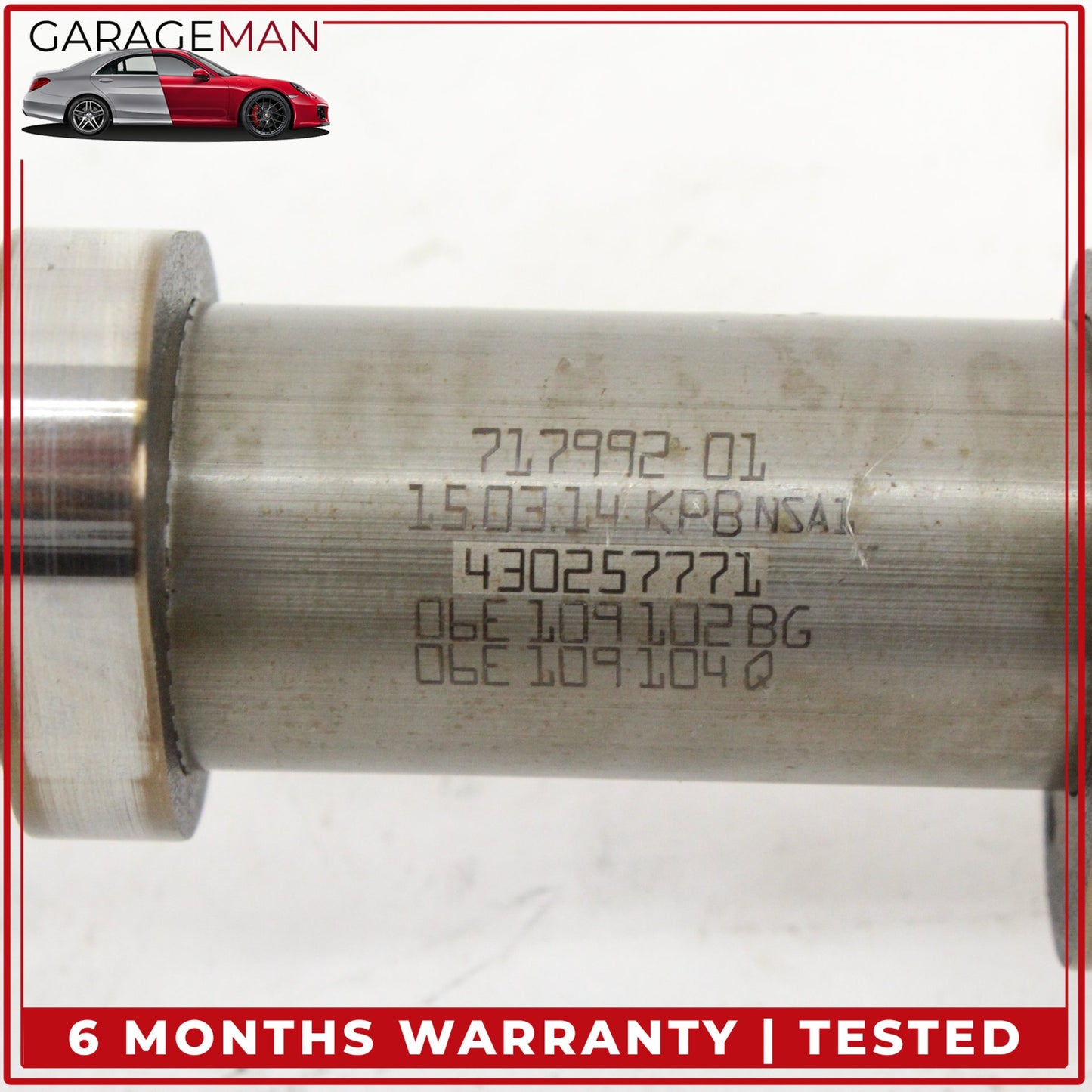 2011-2018 Audi A6 Porsche Cayenne 958 Left Exhaust Camshaft 06E109102BG OEM