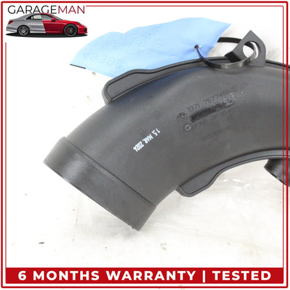 2013-2019 BMW 650i F06 Sedan Right Air Intake Duct Pipe 7577451 OEM