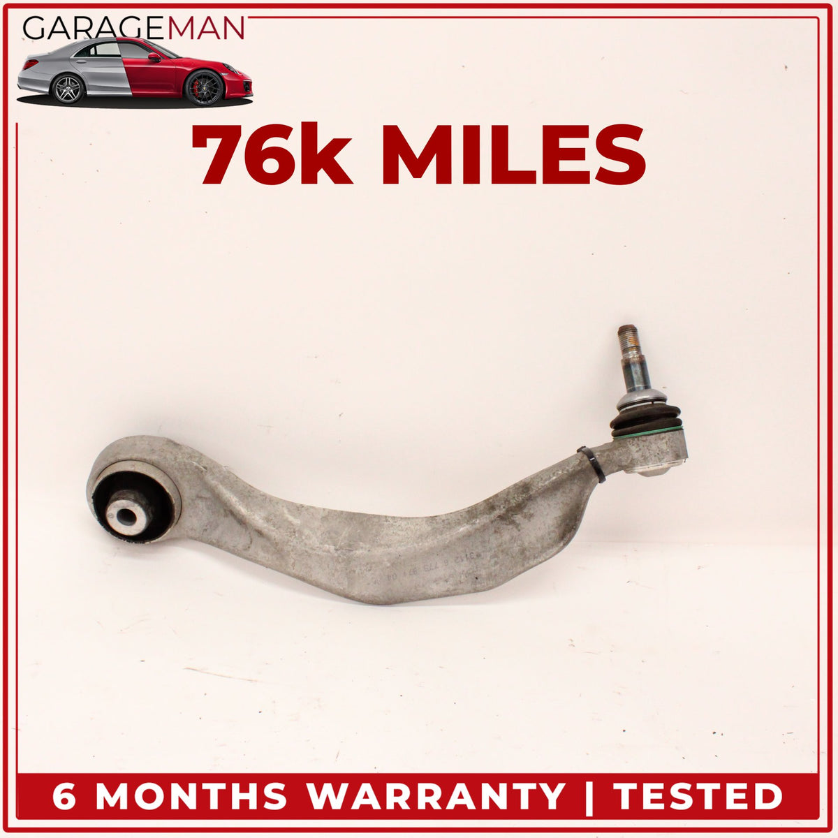 2009-2019 BMW 650i F13 Front Left Driver Side Lower Control Arm 6775971 OEM