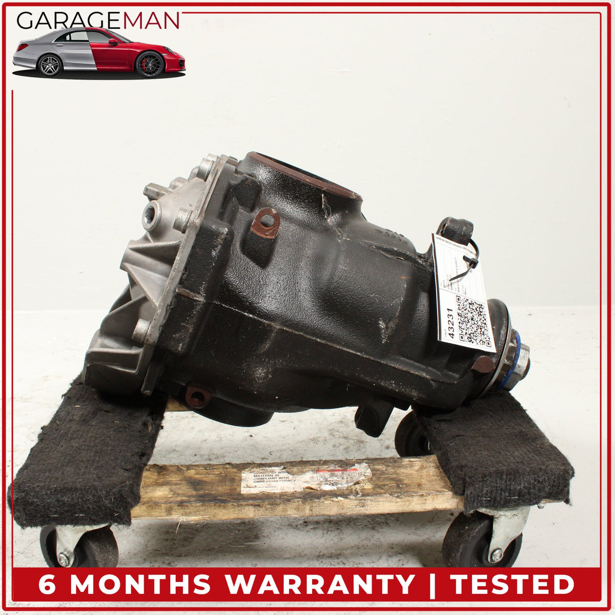 2014-2021 BMW 235i F22 RWD 3.0L Rear Axle Differential Carrier 7599411 OEM