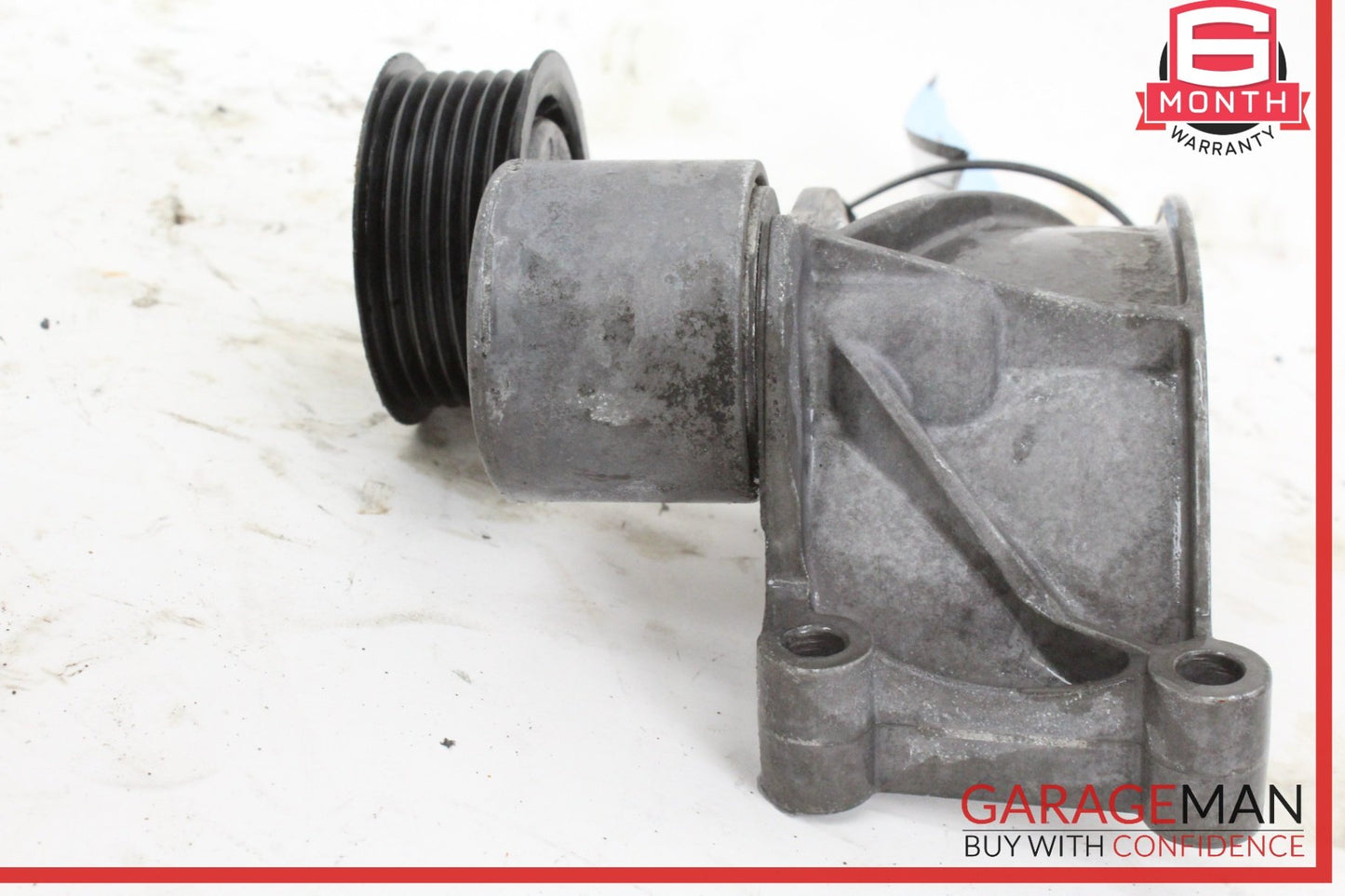 2009-2017 Audi A6 C7 Engine Alternator Support Bracket w/ Pulley 06E903143D OEM