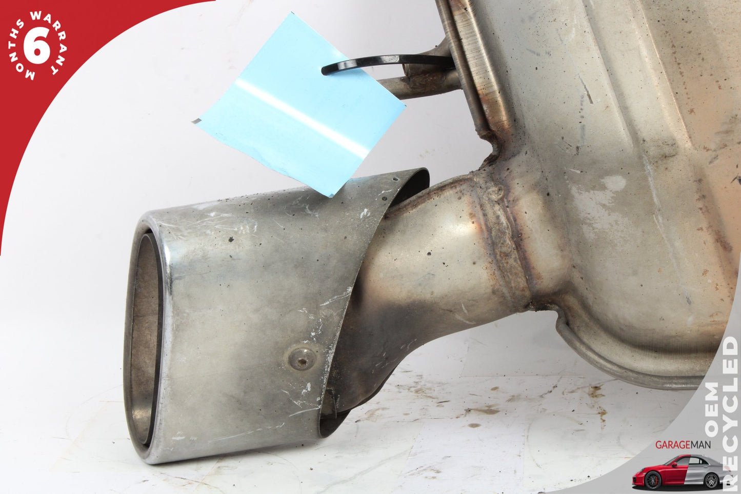 03-06 Mercedes-Benz SL500 R230 Convertible Left Exhaust Muffler Tip 2057651020