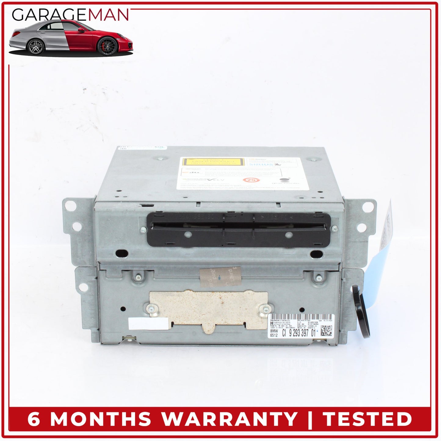 2012-2019 BMW 650i F06 Command Head Unit AM FM Audio Radio Receiver 9293397 OEM