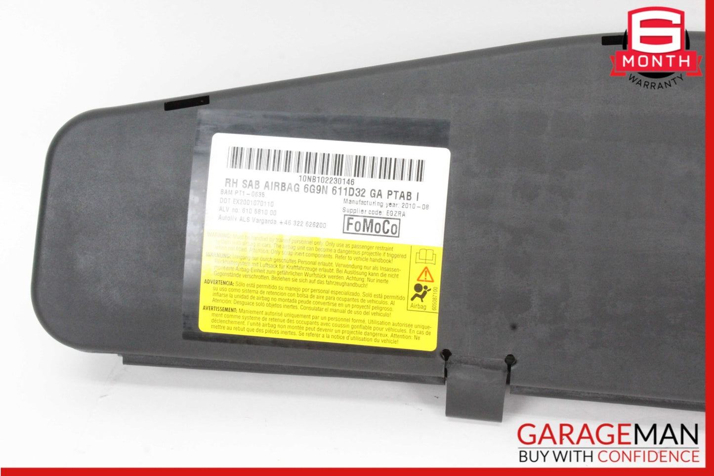 2006-2013 Land Rover LR4 SUV Front Right Seat Airbag 6G94611D32GA