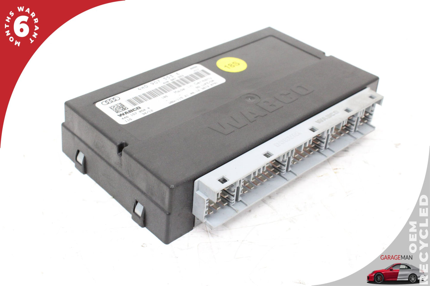 11-14 Audi A8 Sedan Active Air Suspension Control Module Unit 4H0907553E Genuine